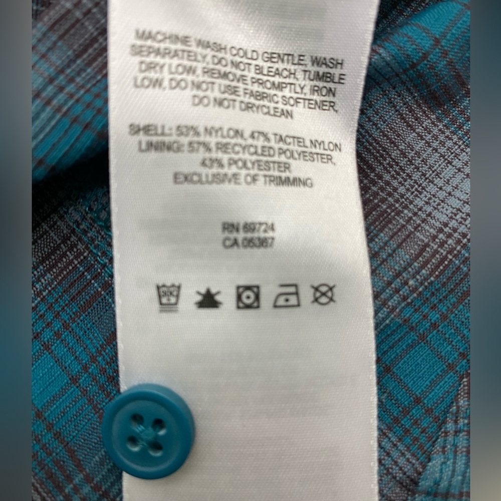 Columbia sportswear Omni shade sun protection men’s long sleeve plaid shirt M - Picture 10 of 13